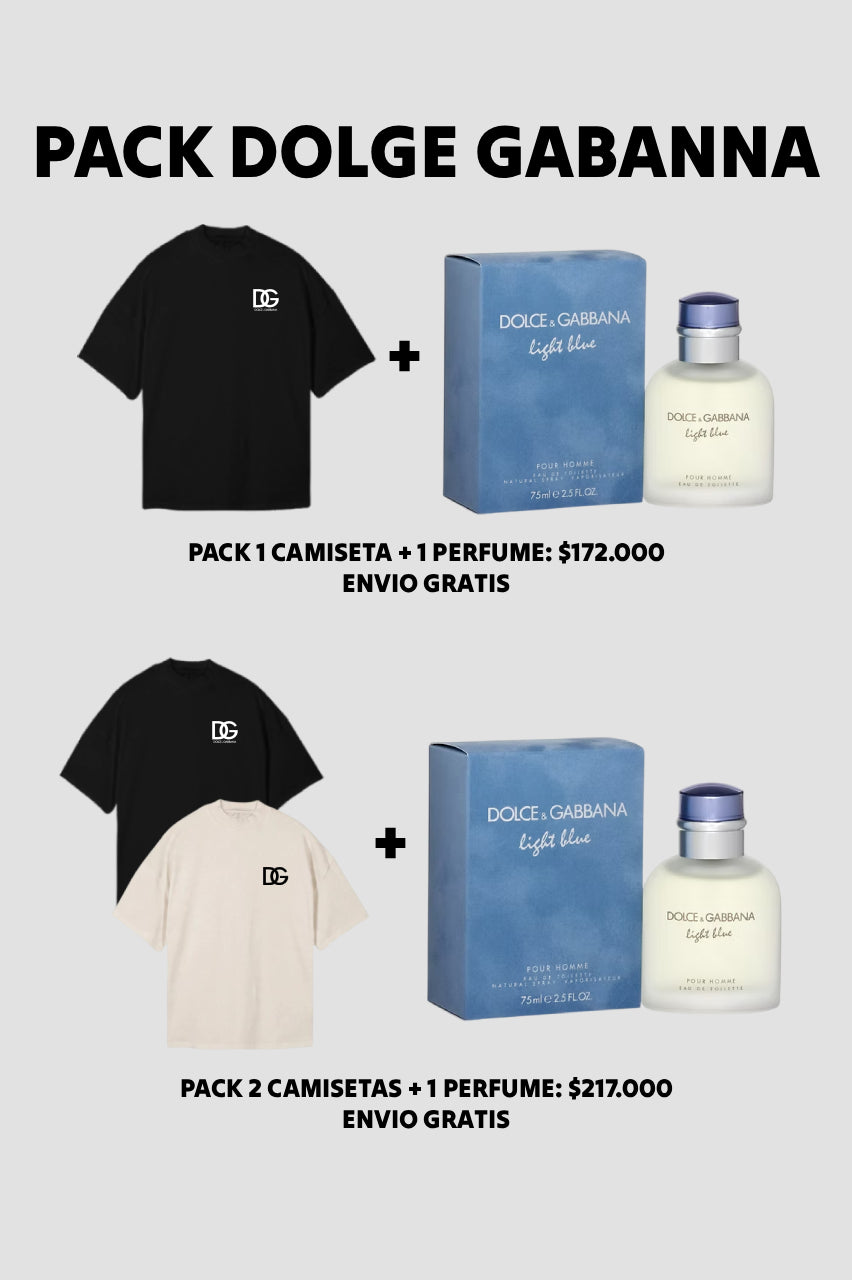 PACK D&G Camiseta + Perfume 1.1 ENVIO GRATIS
